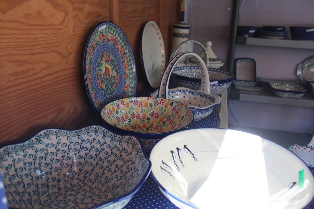 Targi ceramiczne na bolesławieckim rynku - piątek