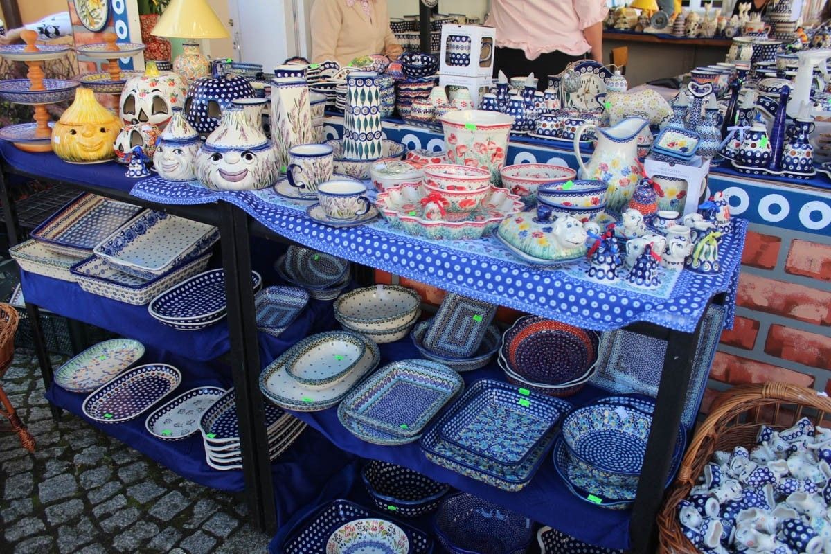 Targi ceramiczne na bolesławieckim rynku - piątek