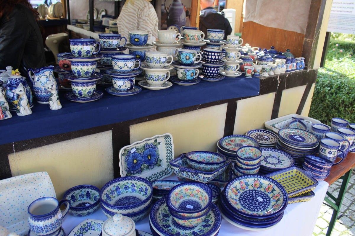 Targi ceramiczne na bolesławieckim rynku - piątek