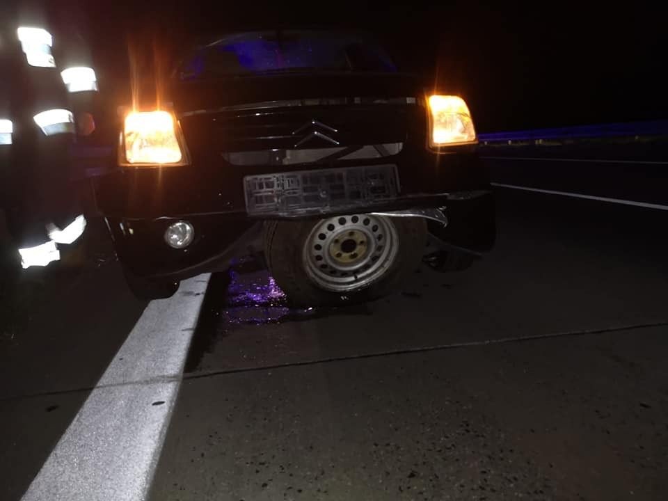 Działania straży na A4