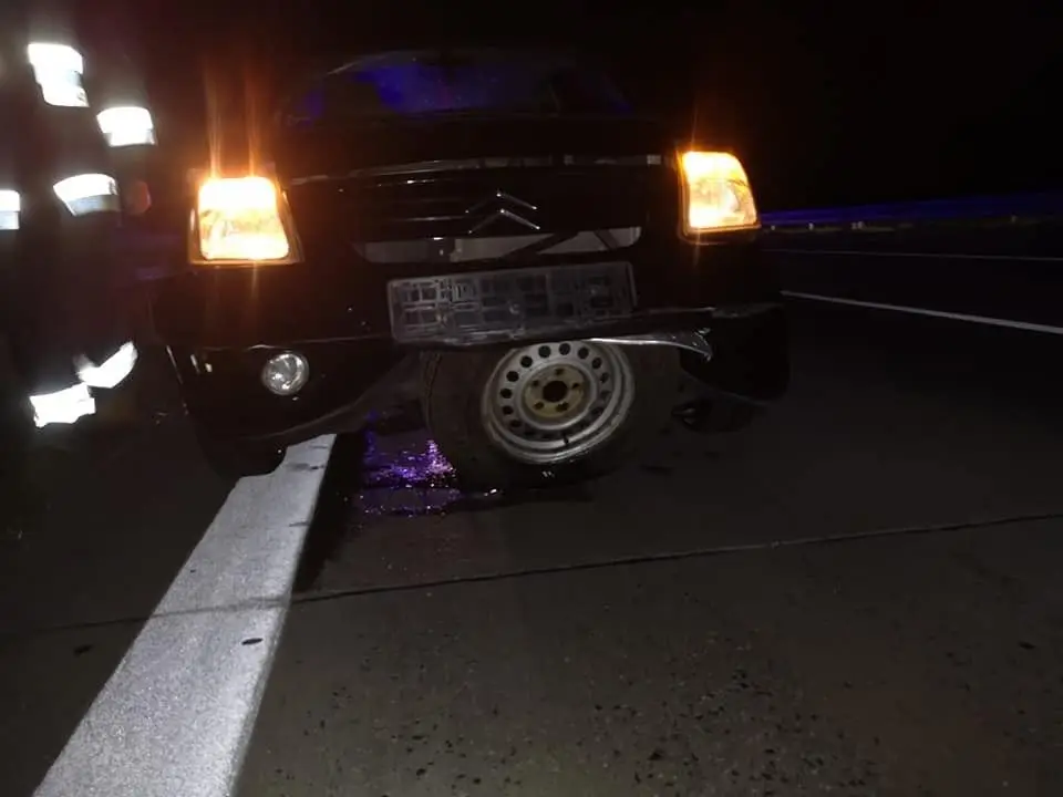 Działania straży na A4