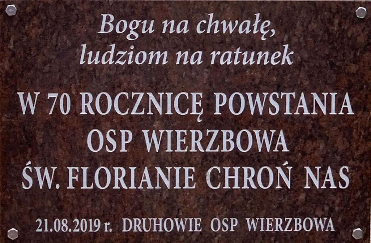 Jubileusz OSP Wierzbowa