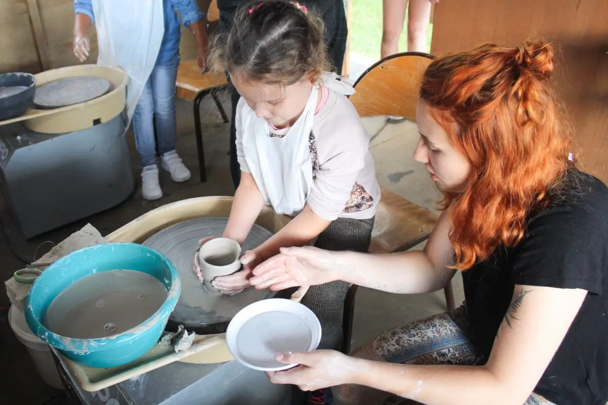 projekt „Ceramiczne miasto – polsko niemieckie warsztaty sztuk plastycznych”,