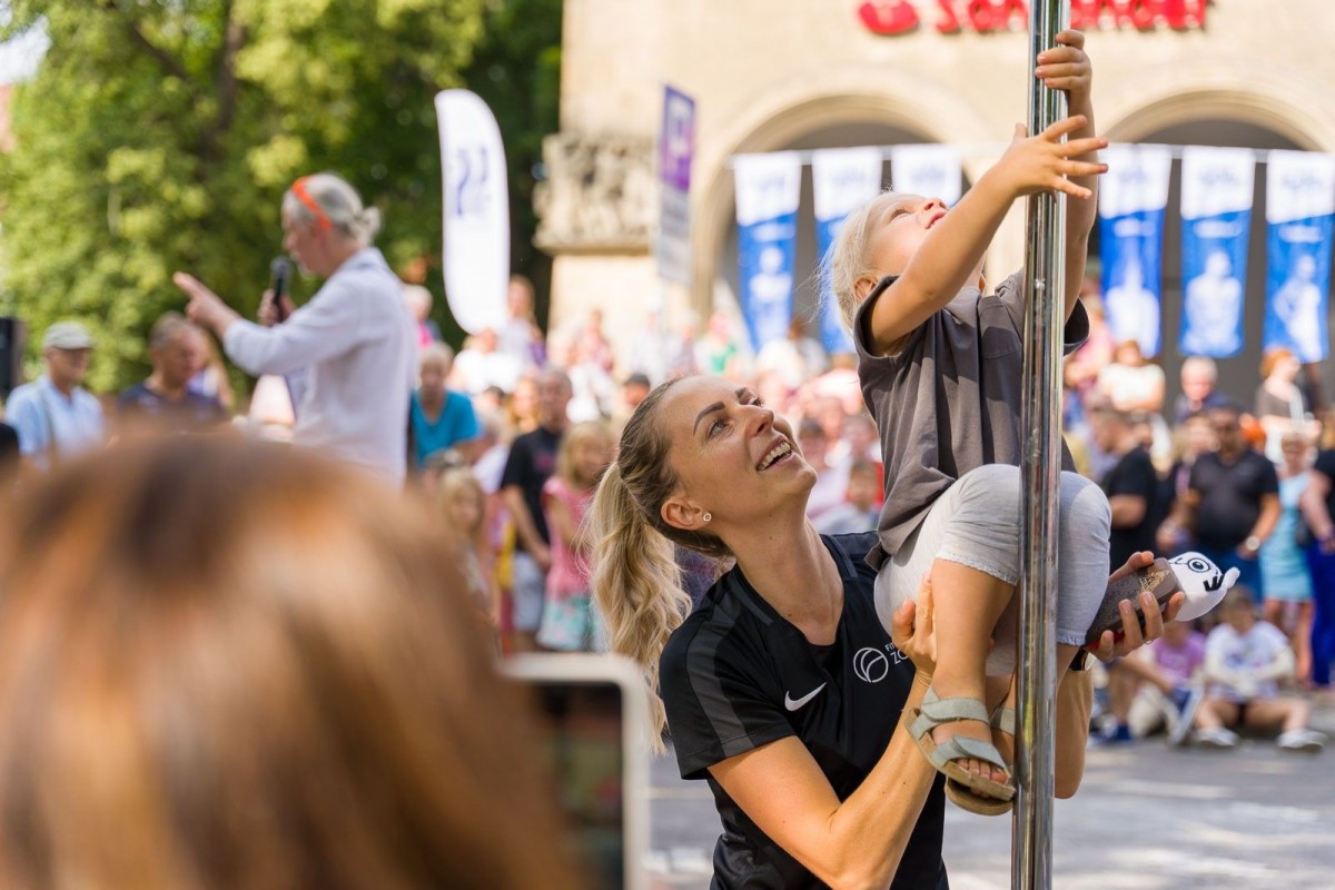 Pole Dance z Fit Style Zone podczas Glina Show