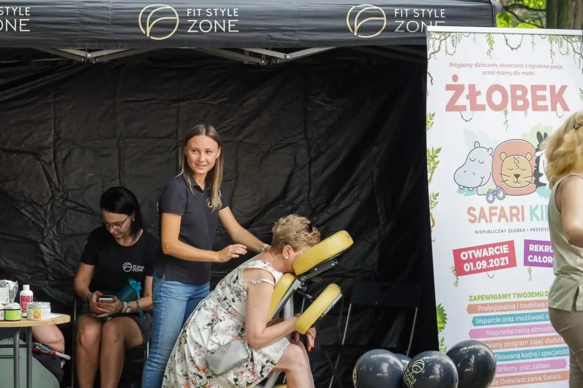Konsultacje fizjoterapeutyczne podczas Glina Show