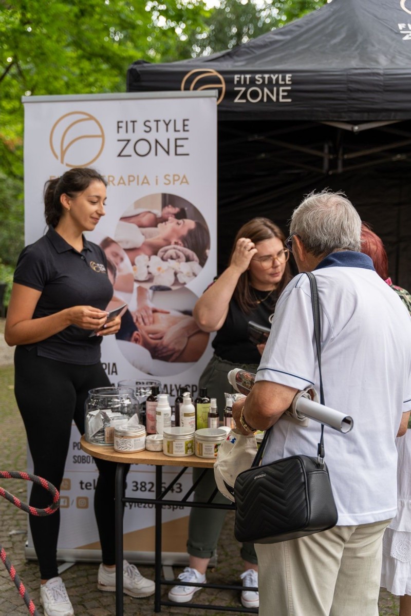 Prezentacja kosmetyków podczas Glina Show