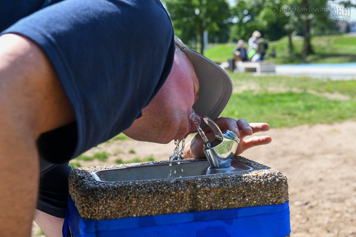 Poidło na Wiadukt Plaza w Bolesławcu