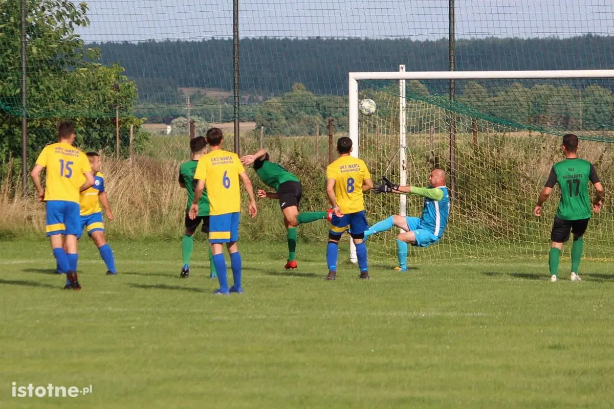 12 goli w meczu pucharowym GKS Warta Bolesławiecka – BKS Bolesławiec