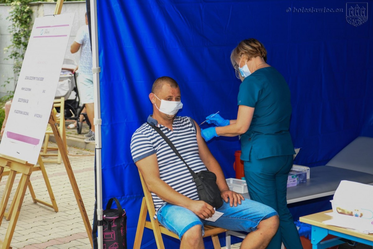 Akcja szczepień w czasie Bolesławieckiego Święta Ceramiki