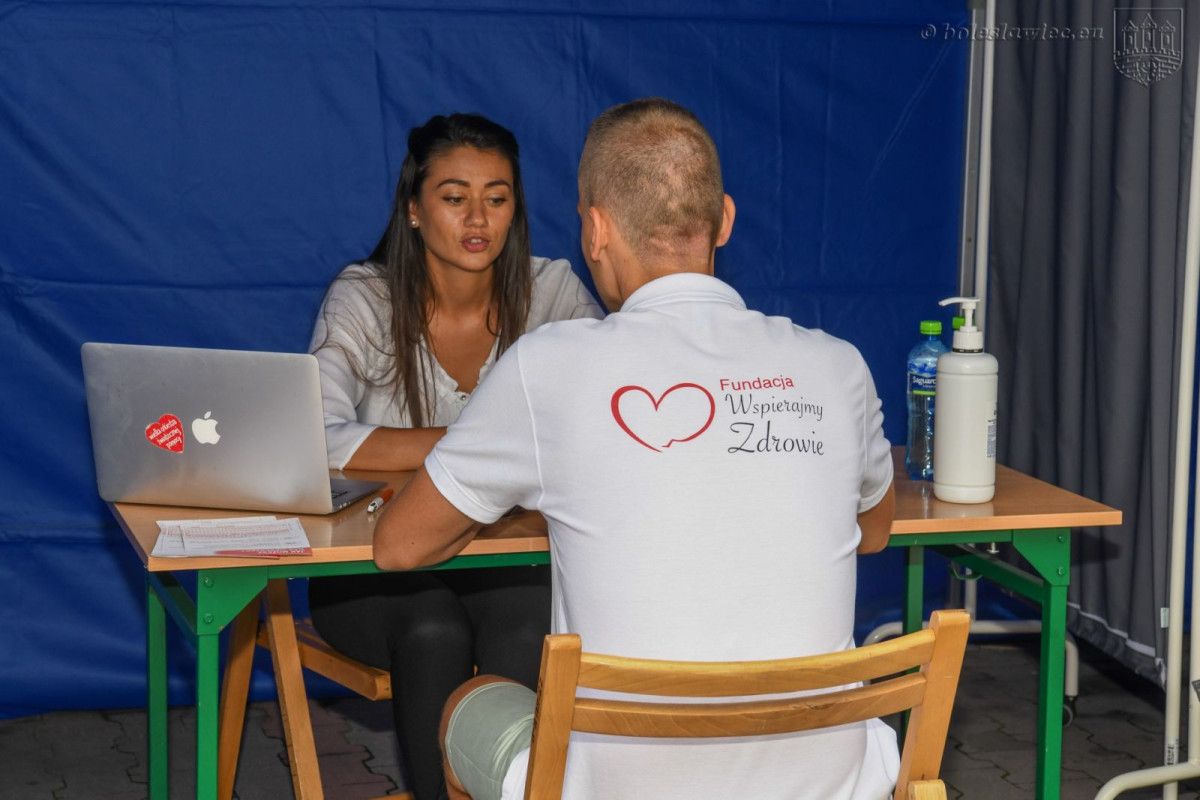 Akcja szczepień w czasie Bolesławieckiego Święta Ceramiki