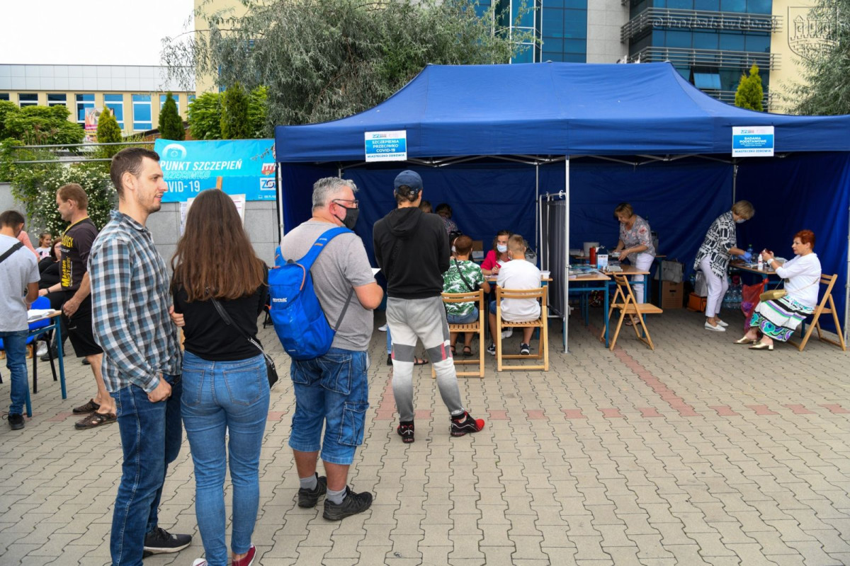 Akcja szczepień w czasie Bolesławieckiego Święta Ceramiki