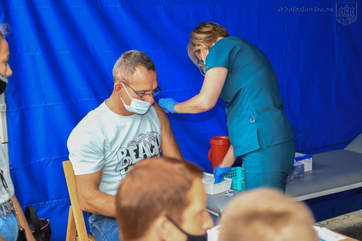 Akcja szczepień w czasie Bolesławieckiego Święta Ceramiki