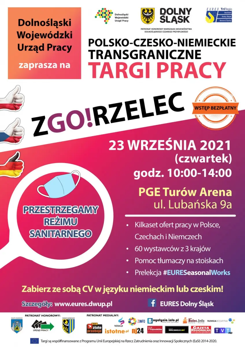 Plakat Targi Pracy Zgorzelec