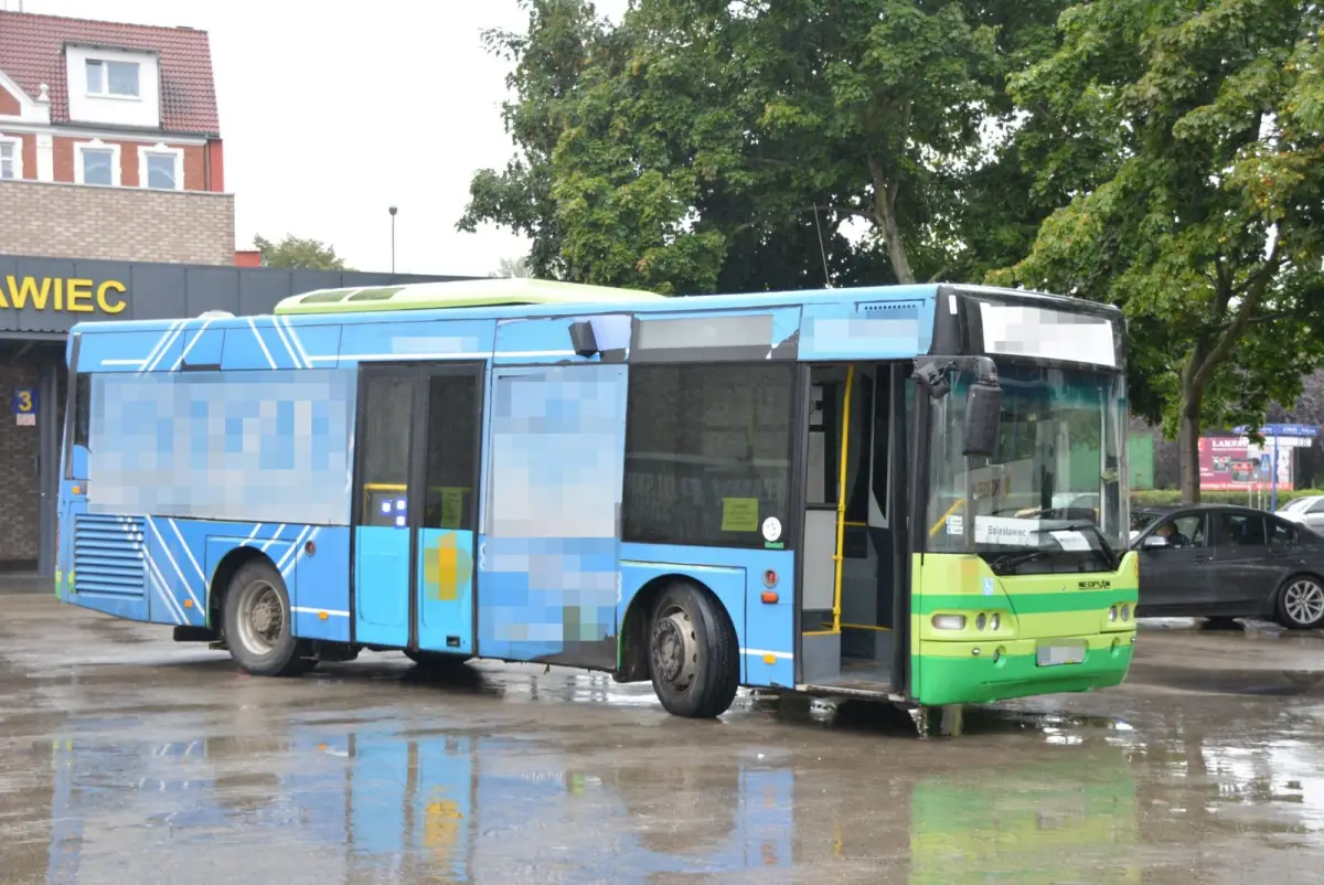 Wypadek na dworcu PKS w Bolesławcu