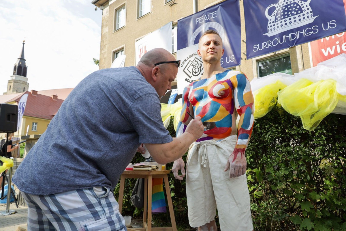 Glina Show 2021: Malowanie ciała