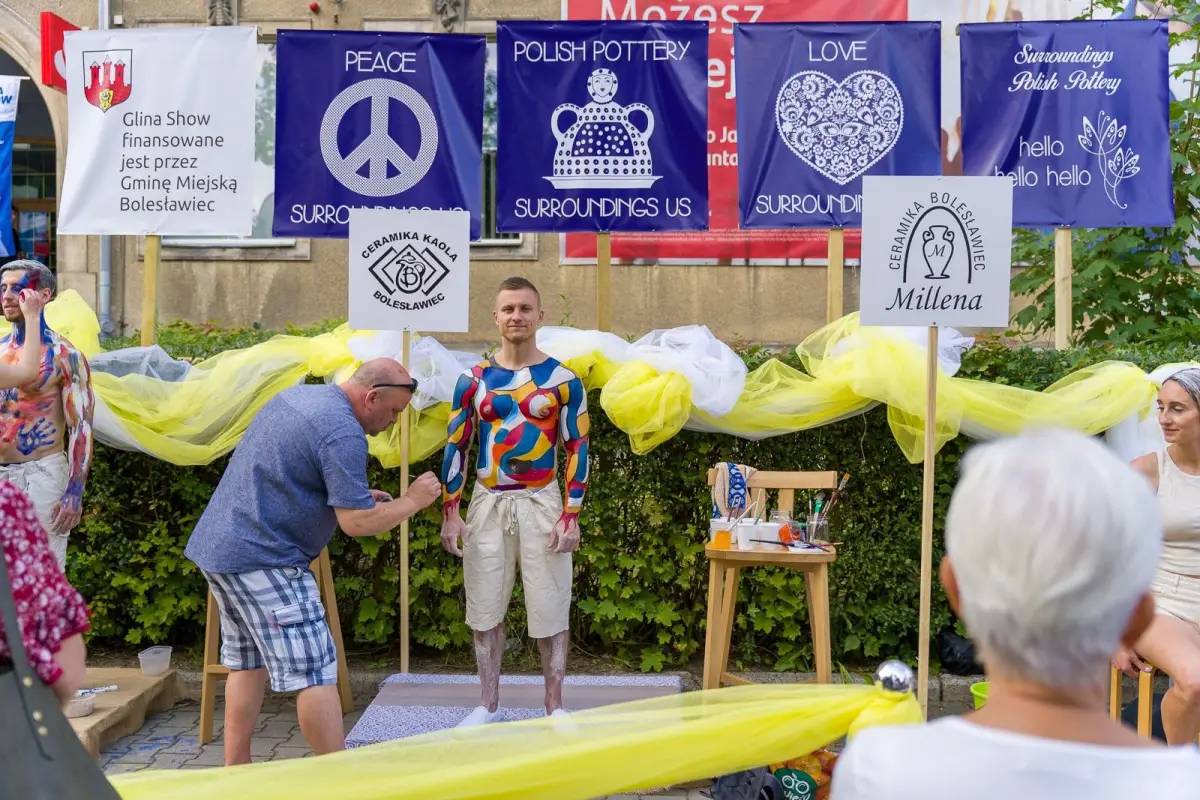 Glina Show 2021: Malowanie ciała