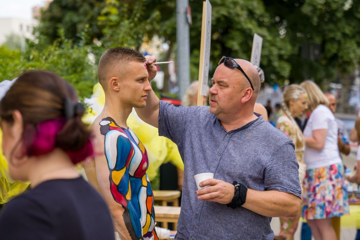 Glina Show 2021: Malowanie ciała