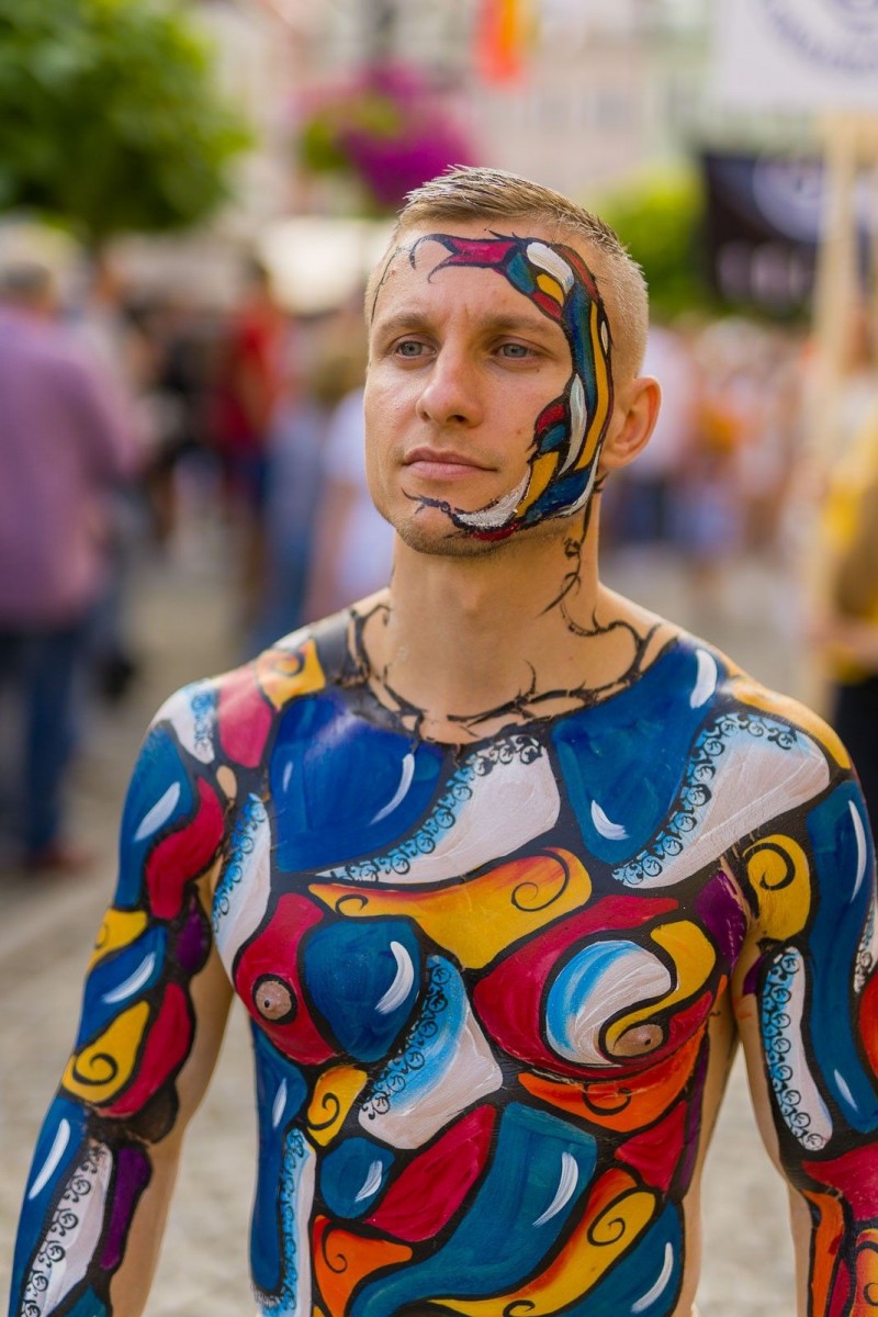 Glina Show 2021: Malowanie ciała