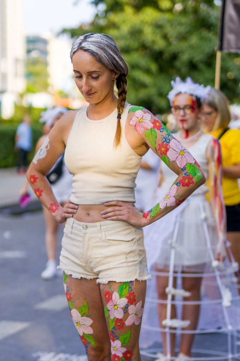 Glina Show 2021: Malowanie ciała
