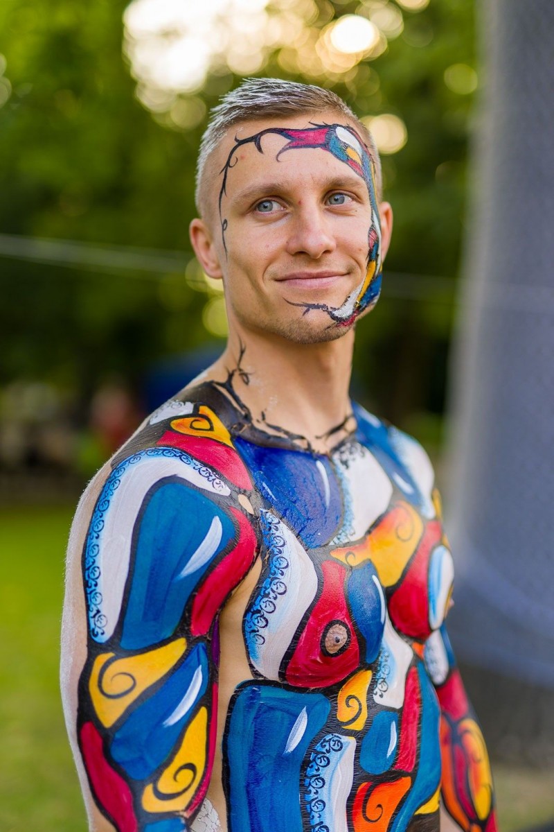 Glina Show 2021: Malowanie ciała