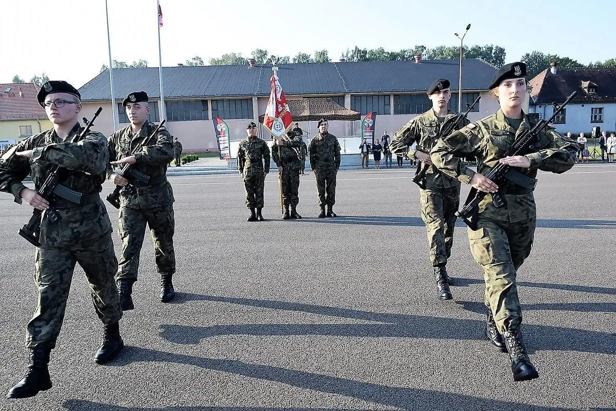 Żołnierze Legii Akademickiej przysięgali w Bolesławcu