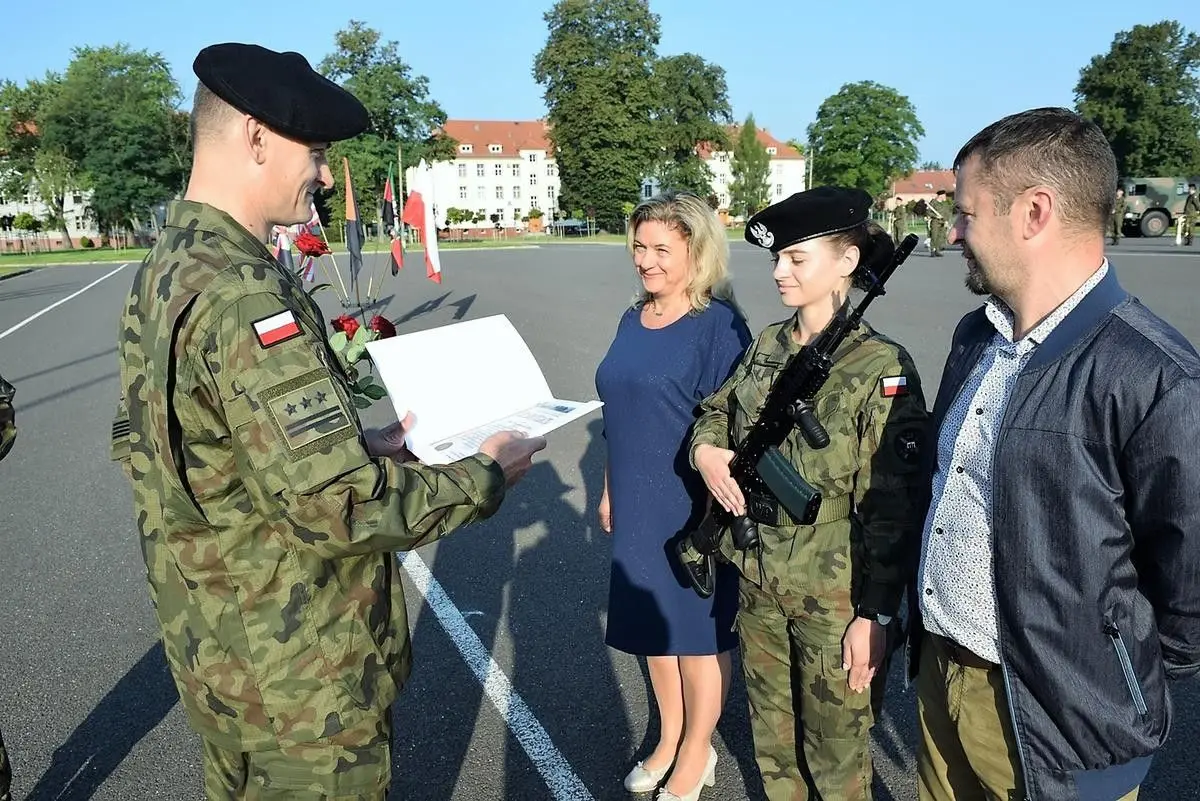 Żołnierze Legii Akademickiej przysięgali w Bolesławcu