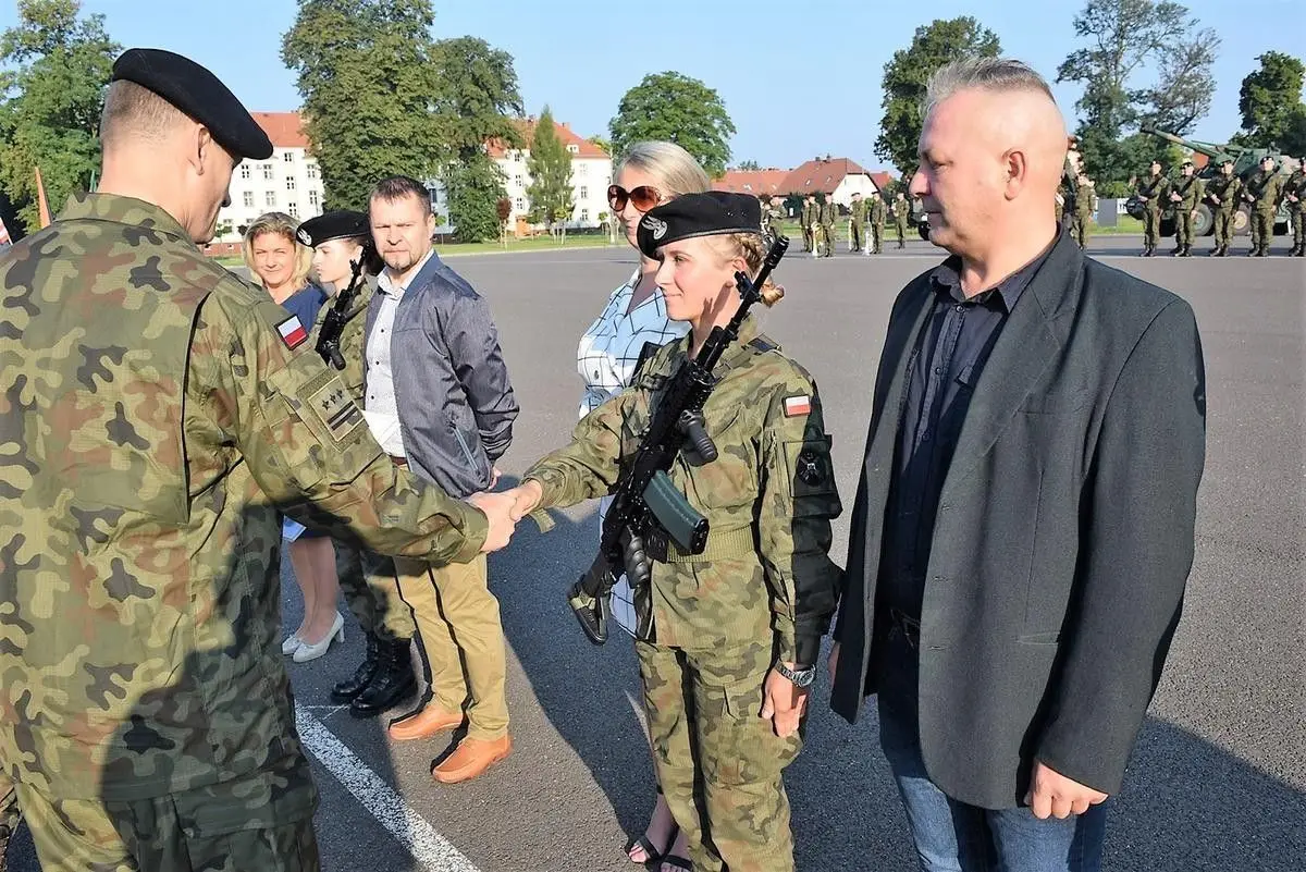 Żołnierze Legii Akademickiej przysięgali w Bolesławcu