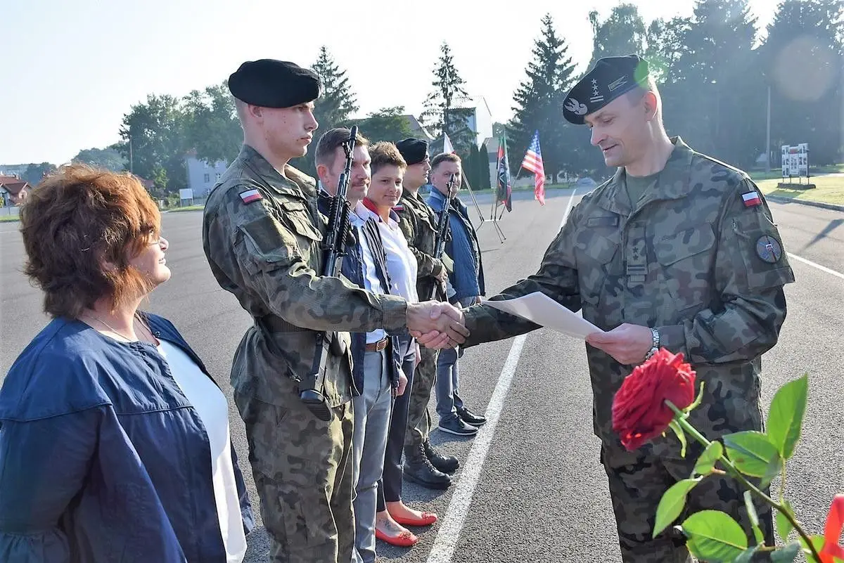 Żołnierze Legii Akademickiej przysięgali w Bolesławcu