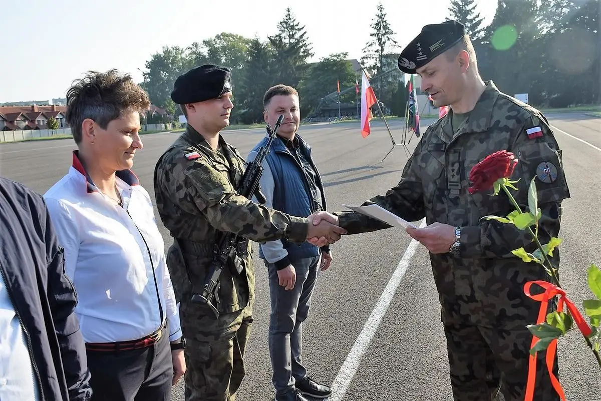 Żołnierze Legii Akademickiej przysięgali w Bolesławcu