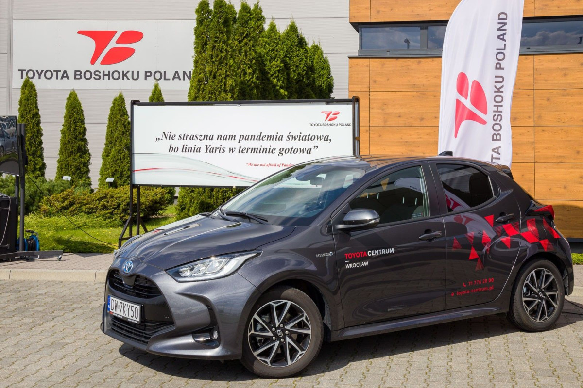 Pracownicy Toyota Boshoku Poland w Wykrotach świętowali wdrożenie nowego projektu