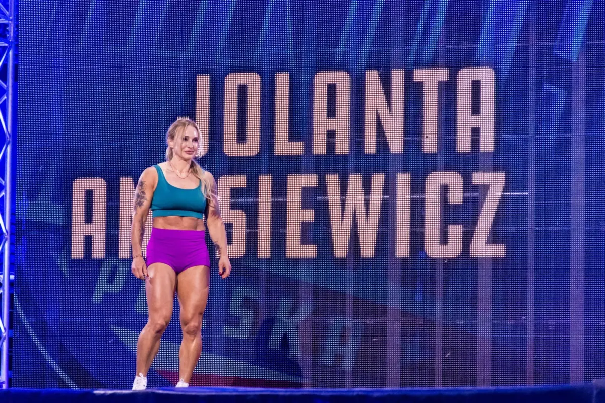 Jolanta Anasiewicz i Zbigniew Ziober w Ninja Warrior Polska
