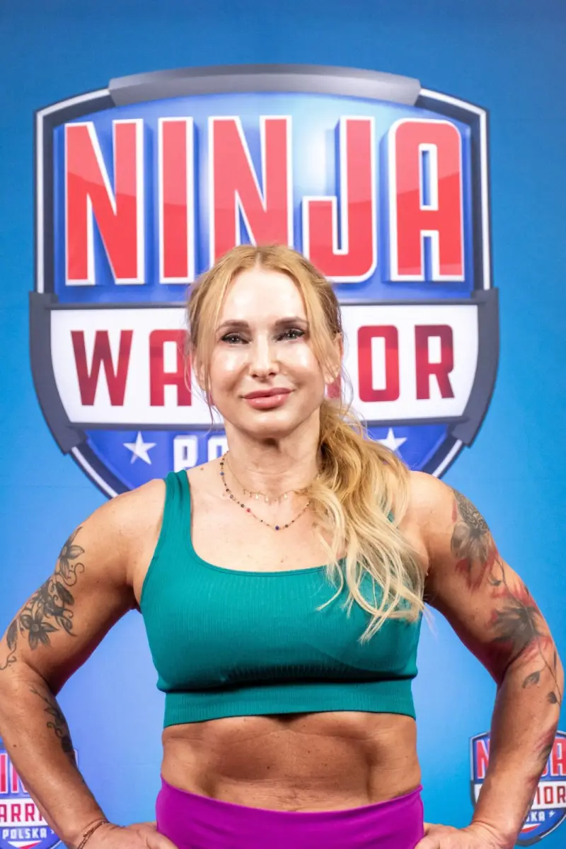 Jolanta Anasiewicz i Zbigniew Ziober w Ninja Warrior Polska
