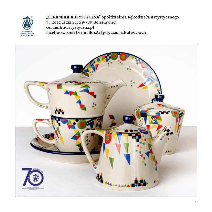 Katalog „Na dolnośląskim stole. Ceramika z Bolesławca, szkło z Piechowic i porcelana z Wałbrzycha”