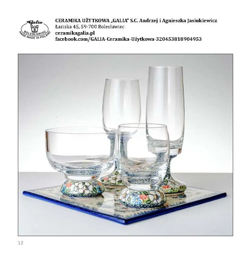 Katalog „Na dolnośląskim stole. Ceramika z Bolesławca, szkło z Piechowic i porcelana z Wałbrzycha”