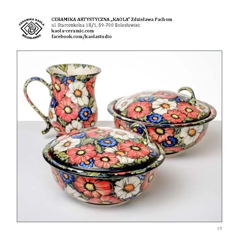 Katalog „Na dolnośląskim stole. Ceramika z Bolesławca, szkło z Piechowic i porcelana z Wałbrzycha”