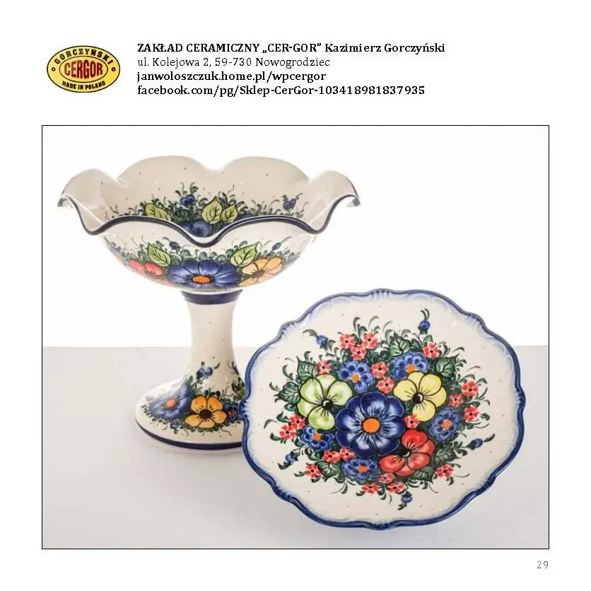 Katalog „Na dolnośląskim stole. Ceramika z Bolesławca, szkło z Piechowic i porcelana z Wałbrzycha”