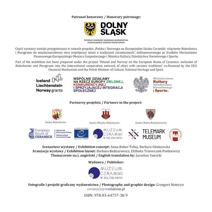 Katalog „Na dolnośląskim stole. Ceramika z Bolesławca, szkło z Piechowic i porcelana z Wałbrzycha”