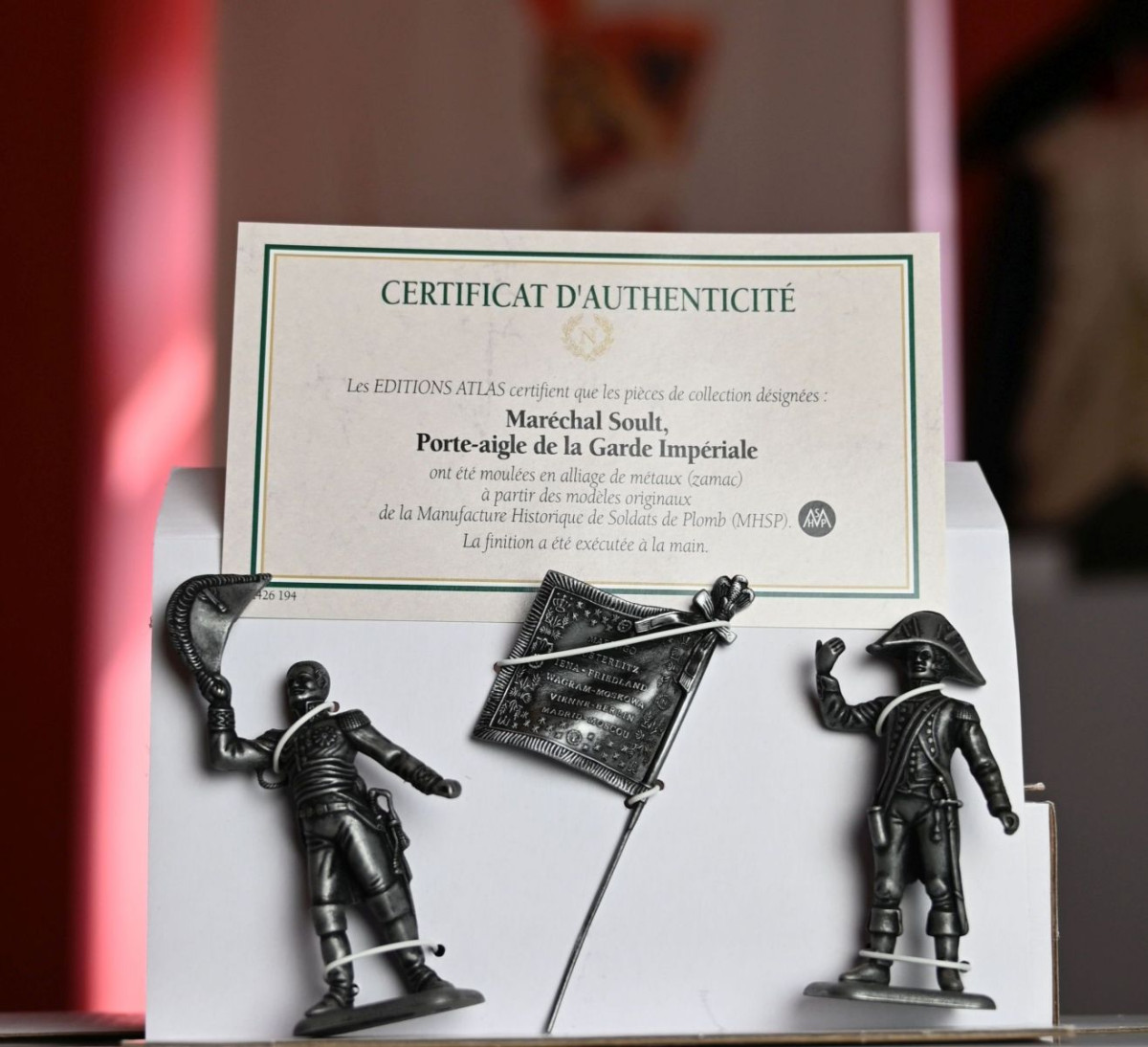 Certyfikowane figurki żołnierzy armii napoleońskiej