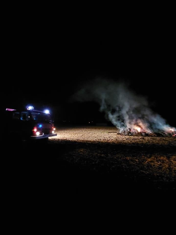 Akcja straży pożarnej w Gierałtowie