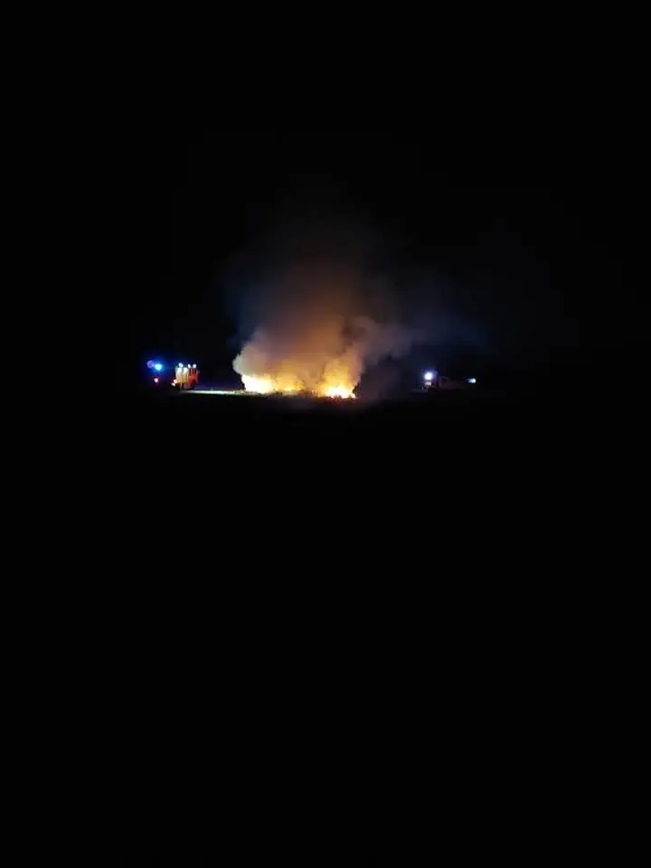 Akcja straży pożarnej w Gierałtowie