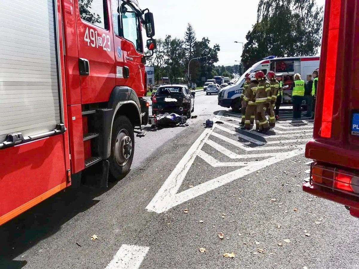 Śmiertelny wypadek w powiecie lwóweckim