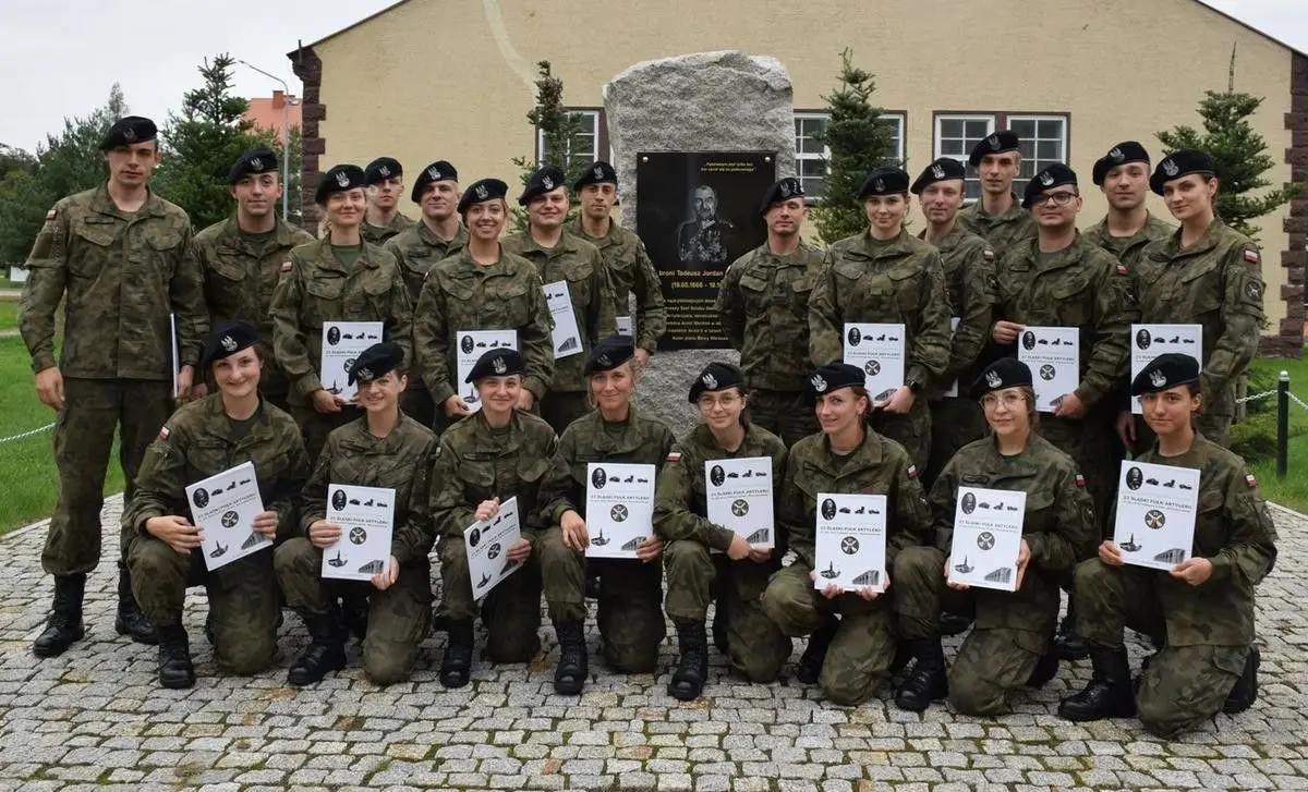 Training at the 23rd Silesian Artillery Regiment in Bolesławiec