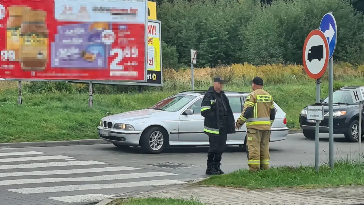 Akcja służb przy al. Tysiąclecia w Bolesławcu