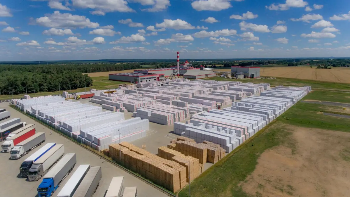 Fabryka wełny mineralnej w Wykrotach to jedna z największych inwestycji w historii TECHNONICOL