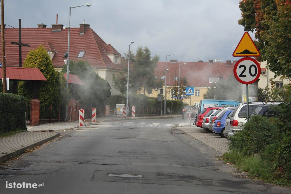 Trwa remont ulicy Łasickiej i ulicy Żeromskiego