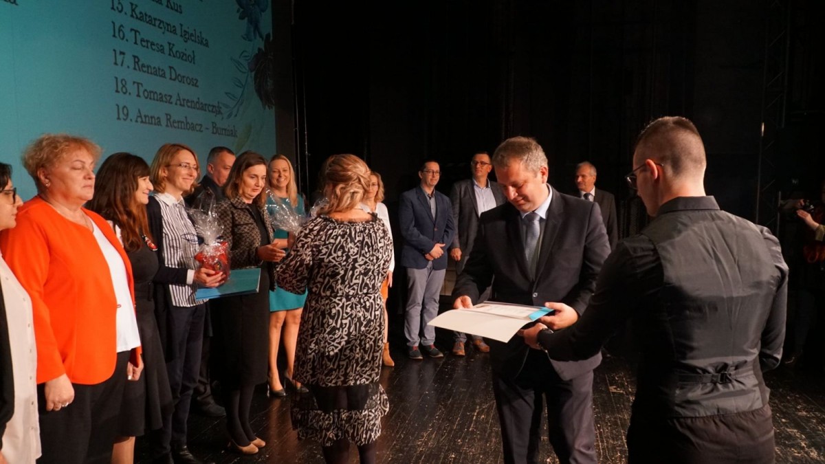 Starosta złożył życzenia z okazji Dnia Edukacji Narodowej