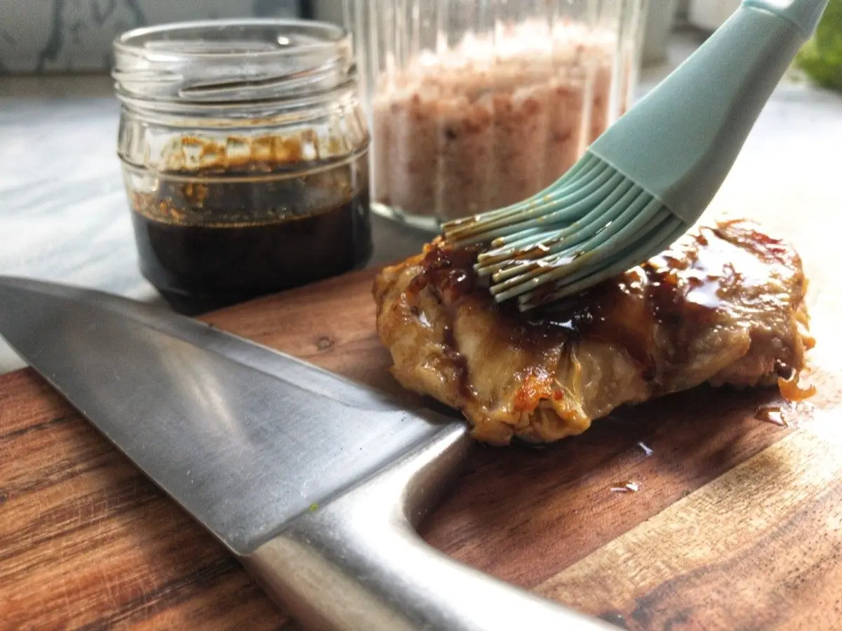 Kurczak teriyaki z brokułowym ryżem