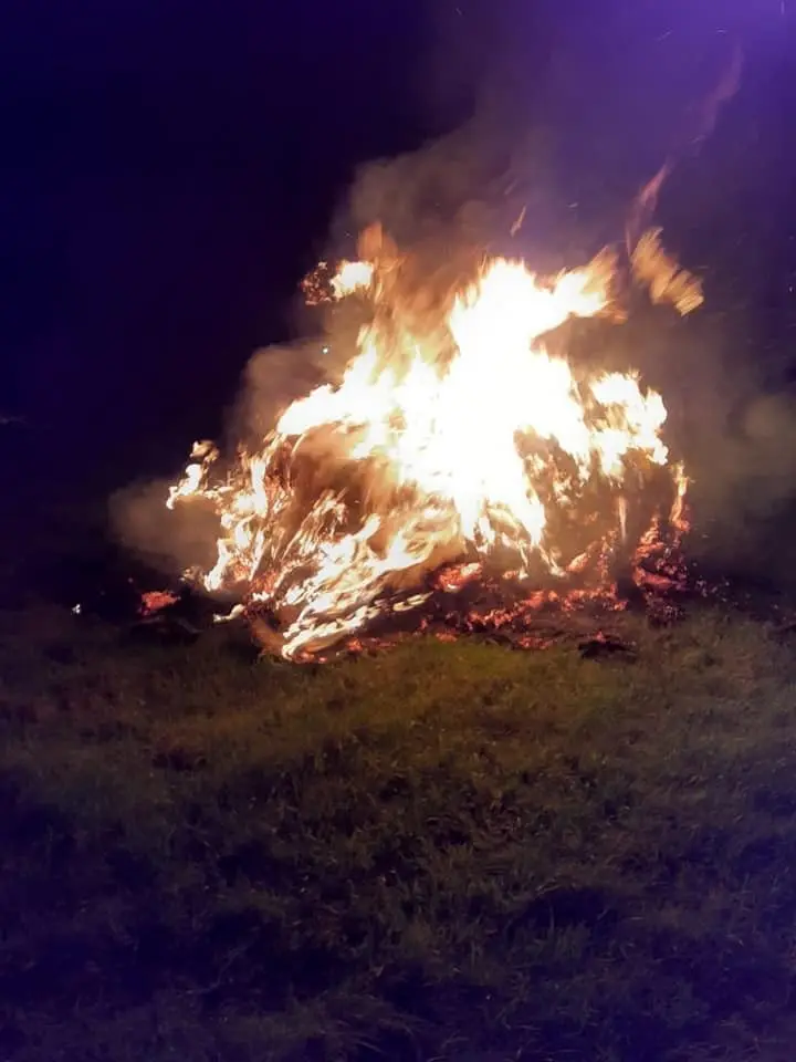 Akcja straży pożarnej w Wierzbowej