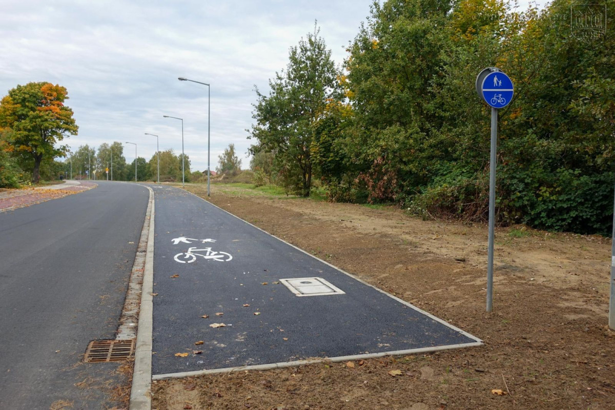 Nowa droga przy ulicy Ptasiej w Bolesławcu