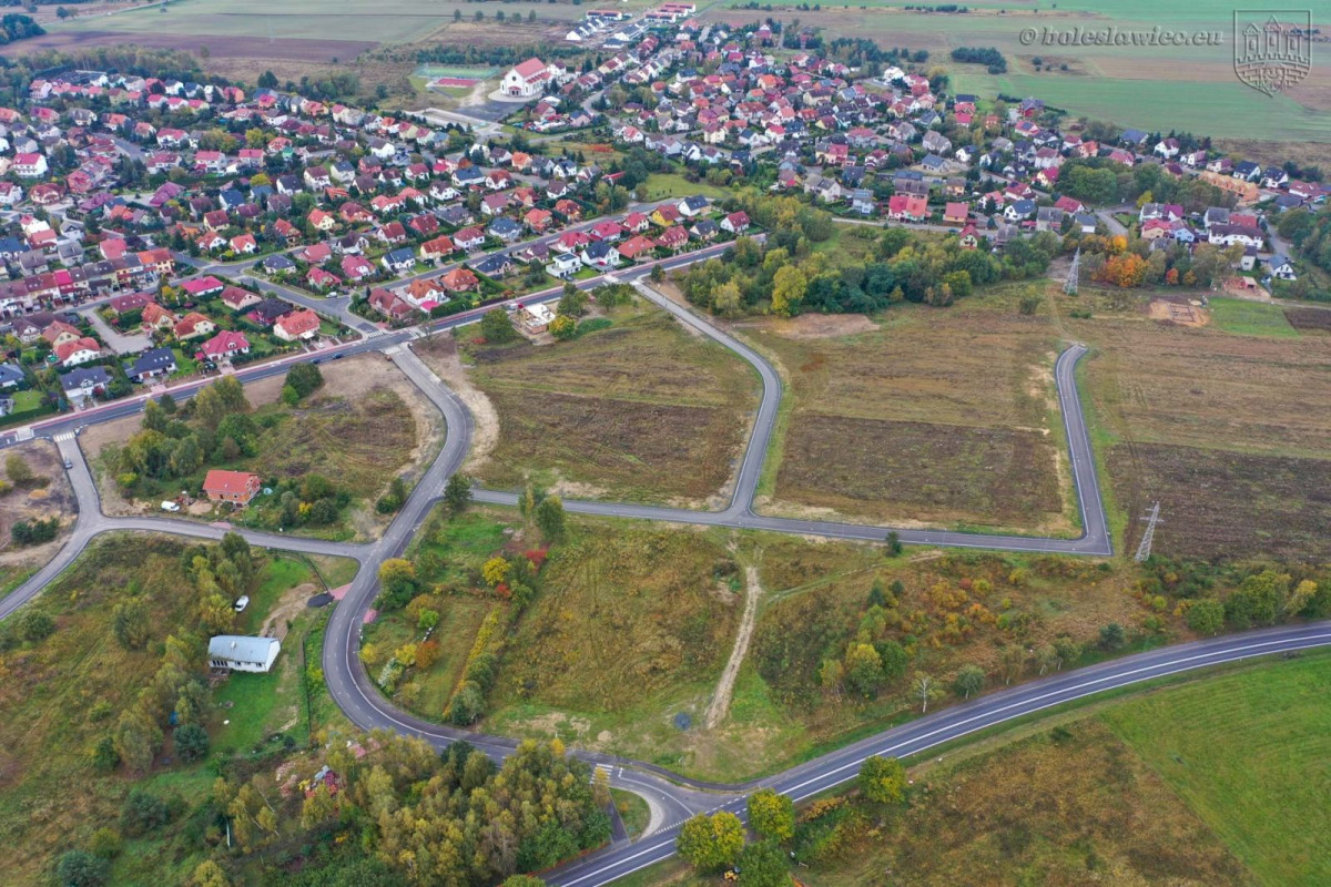 Nowa droga przy ulicy Ptasiej w Bolesławcu